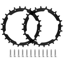 Für Gardena Life 1000/600/500 Smart/400/300 Rasenmäher 2 RSWG-01 Spikes + 14 selbstschneidende Schrauben