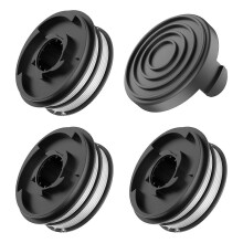 Für Einhell RTV 400/RTV 550/RTV 550/1 Rasenmäher Ersatz 3 Spool + 1 Kappe, 3405685/TLE-02-1