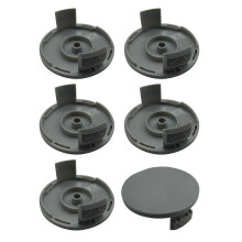 RAC122 6-teilige Ersatz-Spulenkappe für Rasenmäher Ryobi RLT4027/RLT4125/RLT5027/RLT6030/RLT5127/RLT6130