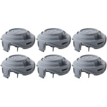 6 Stücke Für Black & Decker STC5433 Typ 1/STC5433PC Typ 1 HDL ABS Heavy Duty Schnurspulenkappe, 90588530