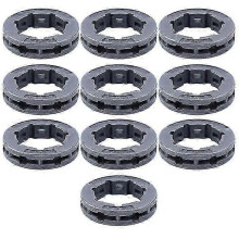 10pcs 3/8" 7T Sprocket Rim MST 22mm Compatible With STIHL 066 064 046 MS 660 650 661 460 461 --Good