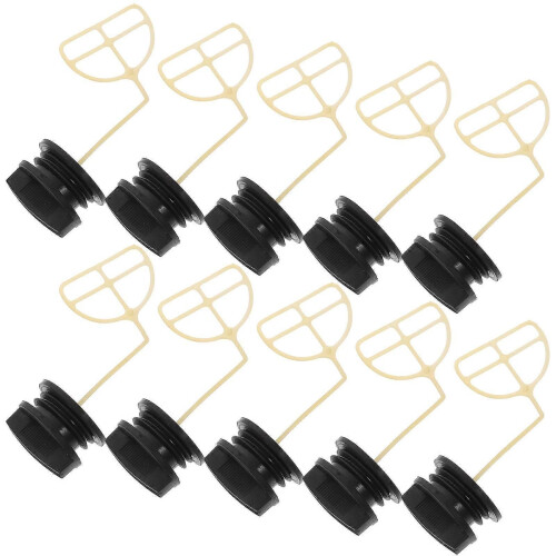 Chainsaw Accessories Engine Oil Tank Cap For Lawn Mower Prevent Foreign Object Entry 10Pcs 1
