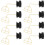 Chainsaw Accessories Engine Oil Tank Cap For Lawn Mower Prevent Foreign Object Entry 10Pcs 4
