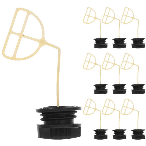 Chainsaw Accessories Engine Oil Tank Cap For Lawn Mower Prevent Foreign Object Entry 10Pcs 2