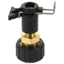 Hochdruckreiniger-Adapter mit Kupfer- und Gummimaterial für den Heimgebrauch, Farbe Schwarz