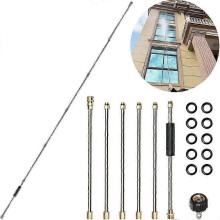 Waschmaschinen-Verlängerungssatz 1/4'' Lanzenleistung 6 Stäbe Max. Länge 228cm