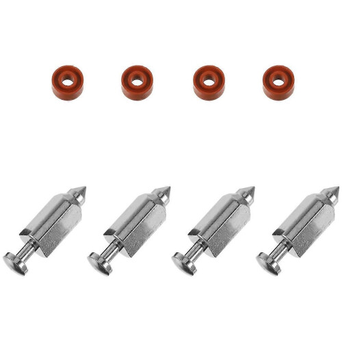 Engine Carburetor Needle Valves for Mowers, Complete Set with Rubber Attachments 1