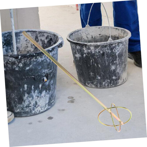 Stirring Paddle for Dry Construction and Drill Attachment, Robust Mixing Tool for Efficient Work, Versatile and Durable 2
