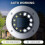 Solar Powered Ground Light 12pcs LED 4 sets 3