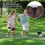 Solar Powered Ground Light 12pcs LED 4 sets 4