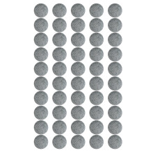 50 Stück Lederrückenkopfspitzen 9,5 mm mit Aufbewahrungsbox Billiard Zubehör