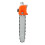 28mm High Tree Branch Saw Cutter Chainsaw Head Pruning Tool Mower Accessories9 Teeth 1