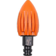 Sewer Cleaning Nozzle, The Water Rocket, Sewer Pressure Washer Nozzle,fits Garden Hose (Orange)