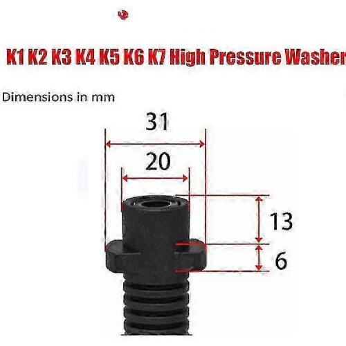 140 Pressure Washer Wand with Adjustable Nozzle for Cleaning 1