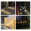Solar Outdoor Ground Light-HP2101 underground light round warm light 4