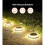 Solar Outdoor Ground Light-HP2101 underground light round warm light 5