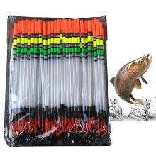 Schwimmreifen und Bobbers Set, Korkmaterial mit Verdicktem Schwimmer, Bunt für Aquarienfischangeln, Zubehör für Angelgeräte