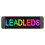 LED Light Sign 64x20 Dot Matrix Flexible Programmable Mobile APP Control Customizable Text Sign 4
