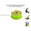Type A 3PCS For Ryobi Lawn Trimmer Replacement Wire Reels Replacement AC80RL3 Spools 4