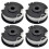 Type A 4Pcs Replacement Spools for Hyper Tough 20V Max String Trimmer Wire Reels 1