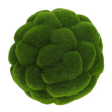 Artificial Moss Ball for Garden and Wedding Decoration, Durable, Fade-Resistant, Versatile Home and Landscape Use