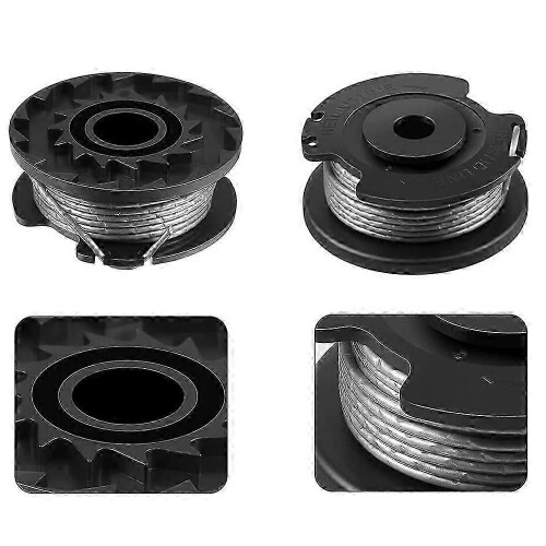 3 Pack String Trimmer Spool Line with Spool Cover for Easy Grass Cut ART 23SL 2