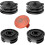 Pack Of 4 Grass Trimmer Thread Spools For Bosch Grass Trimmers 1