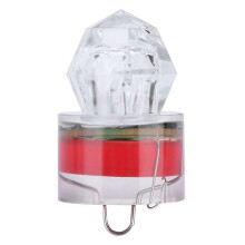 Accessorio per esche subacquee lampeggiante con luce da pesca a LED