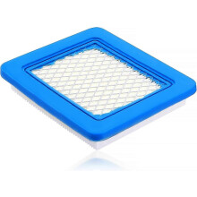491588S Luftfilterpatrone, Rasenmäher-Luftfilter, blauer Rasentraktor-Luftfilter, kompatibel mit Briggs