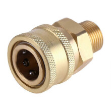 3/8 Zoll Schnellverschluss-Adapter zum metrischen Gewinde M22 für Hochdruckreiniger-Pistole