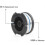Black+decker A6481 Spool + 6 Pack Line Compatible With Reflex Strimmer-YuJia 2
