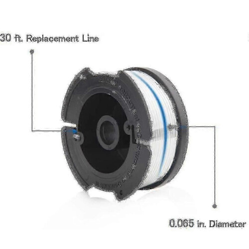 Black+decker A6481 Spool + 6 Pack Line Compatible With Reflex Strimmer-YuJia 1