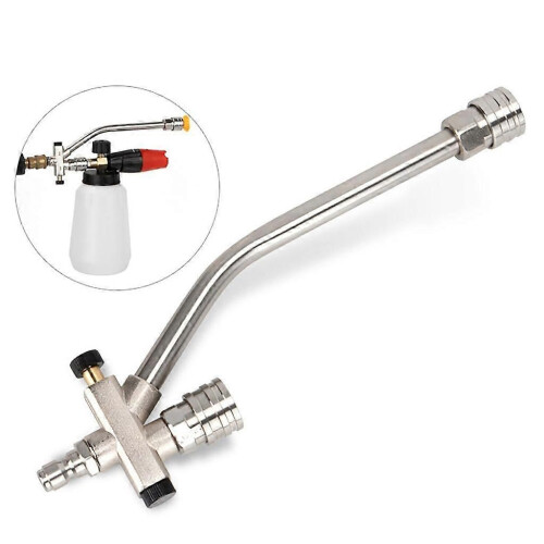 Foam Cannons Double Connector Accessories Pressure Washer Double Tip Attachment 1