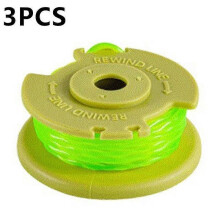 3 pezzi per bobine di filo di ricambio per tagliabordi Ryobi Ac80rl3 bobine Dcqw
