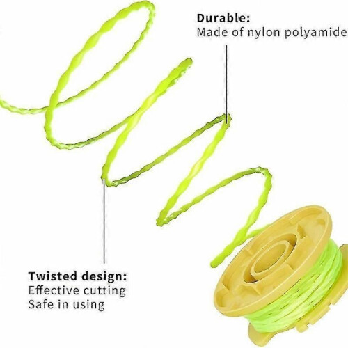 3pcs For Ryobi Lawn Trimmer Replacement Wire Reels Replacement Ac80rl3 Spools Dcqw 2