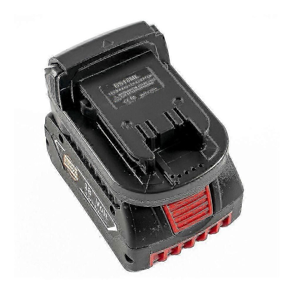 Bosch 18V lithium-ion accu-adapter naar Milwaukee M18 18V lithium-ion accu's elektrisch gereedschap