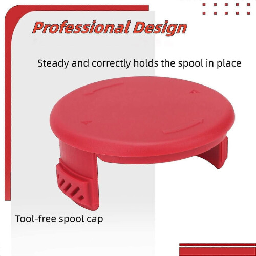 3pcs Spool Cap For Toro Lawn Mower Replacement Abs Spool Cover, 125-8252 Dcqw 1