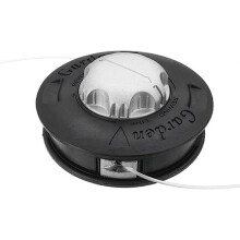 Mähkopf Universal Mähkopf Rund Unkrautbürste geeignet für Garten und Hof M10x1,25LH schwarz