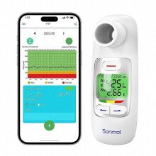Digital Bluetooth Peak Flow Meter Spirometer for Asthma Monitoring