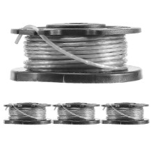 Confezione da 4 bobine di filo per decespugliatore F016800569 EasyGrassCut 23, 26, 18, 18-230, 18-260,