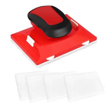 Professionele verfrandtrimmerset met 4 afwasbare pads voor hoeken en randen van muren