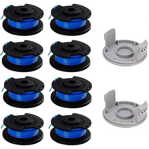 10-Pack 0.065" Trimmer Line Spools for Ryobi 18V-40V, AC14RL3A, 8+2 Replacement 1