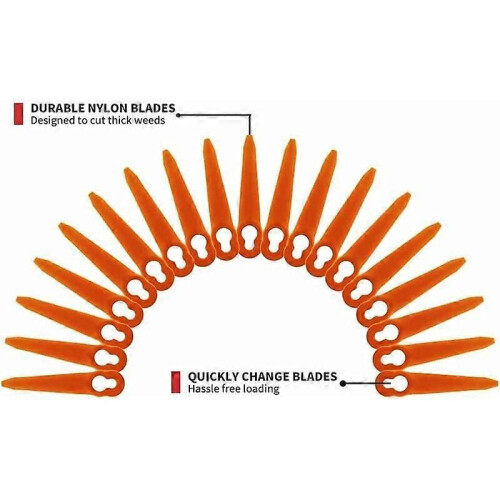 Lame di ricambio in plastica compatibili con STIHL Polycut 2