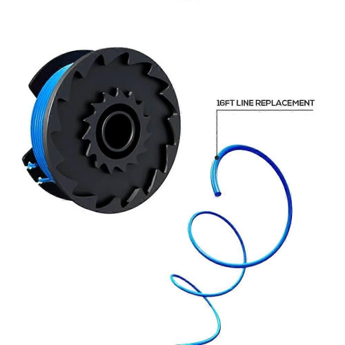 For Greenworks Lawn Mower 8 Line Spools+1 Spool Cap,29252/29092 1