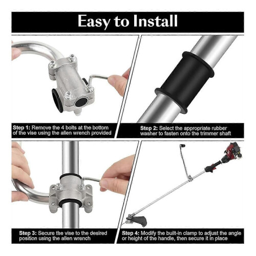 Trimmer Grip with Trimmer Shoulder Harness String Trimmer Handle Lawn Trimmer Handle Grips Weed Eater 1