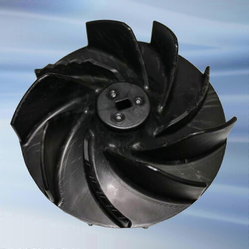 Plastic 9 Blade Blower Impeller Electric Blower Impeller Fan Assembly Tool 1
