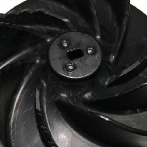 Plastic 9 Blade Blower Impeller Electric Blower Impeller Fan Assembly Tool 2