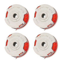 Confezione da 4 bobine di filo per decespugliatore a batteria Flymo - Compatibile con Fly021