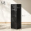 Homcom (Black) HOMCOM 4 Drawer File Cabinet with Lock and Adjustable Hanging Bars 3