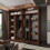 Modern Bedroom Sliding Wardrobe With Mirror Doors & Storage 203cm Walnut 3
